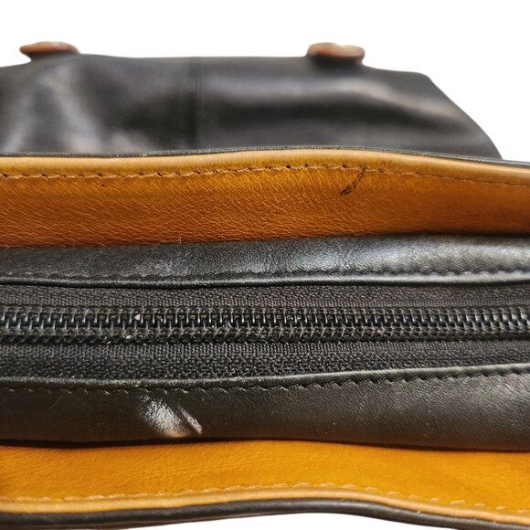 Derek Alexander Leather Black Cross Body - Picture 7 of 9